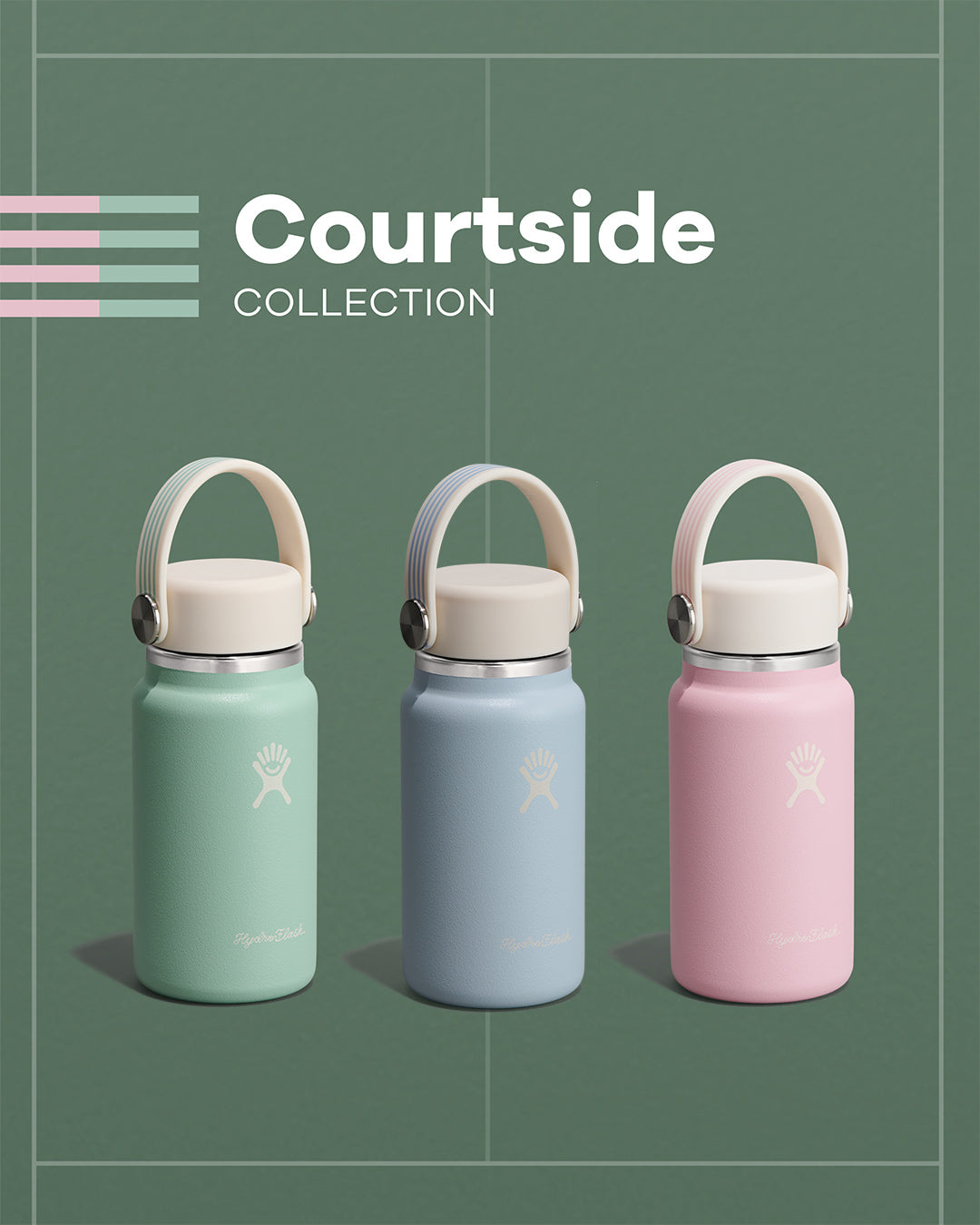 本日発売！Hydro Flaskの限定コレクション「Courtside」🎾💛 – ALCO