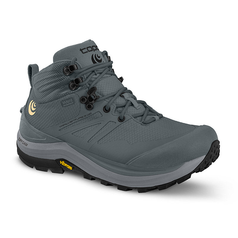 Topo Athletic TRAILVENTURE 2 WP - Grey/Grey - WOMENS トポアスレチック トレイルベンチャー2 ウォータープルーフ ウィメンズ ハイキングシューズ