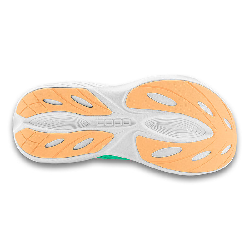 Topo Athletic ATMOS - Green/Orange - WOMENS トポアスレチック アトモス ウィメンズ ランニングシューズ