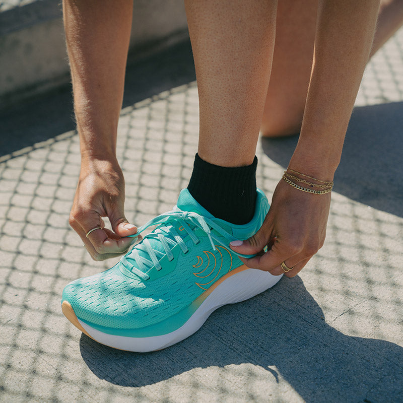 Topo Athletic ATMOS - Green/Orange - WOMENS トポアスレチック アトモス ウィメンズ ランニングシューズ