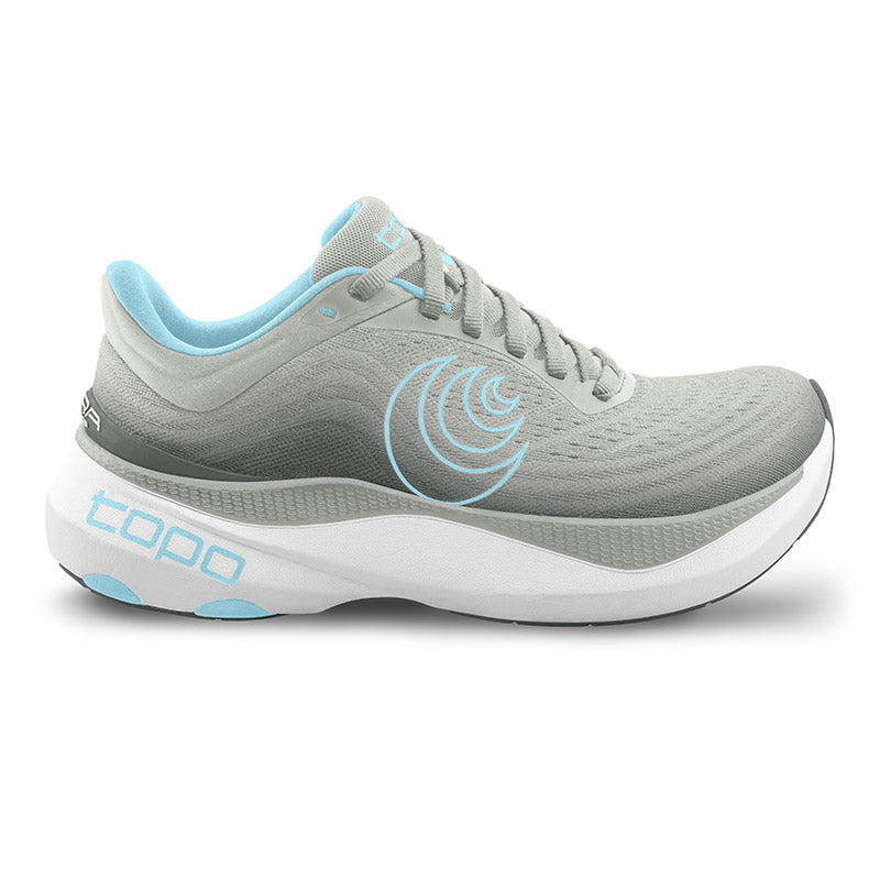 Topo Athletic AURA - Grey/Blue - WOMENS トポアスレチック オーラ ウィメンズ トレイルシューズ