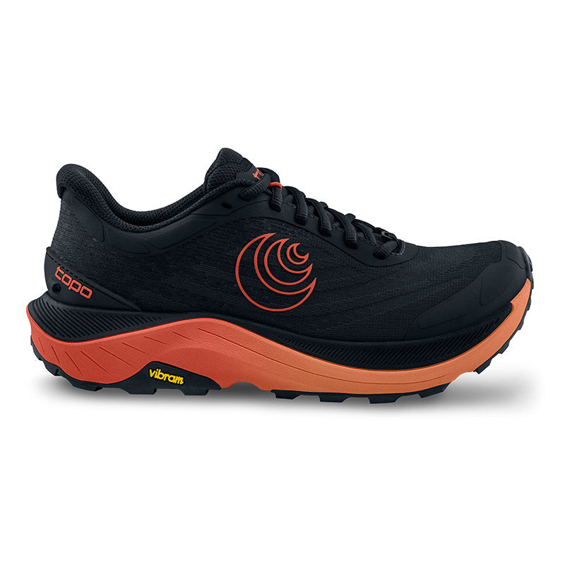 Topo Athletic ULTRAVENTURE 4 - Black/Red - MENS トポアスレチック ウルトラベンチャー4 メンズ トレイルシューズ