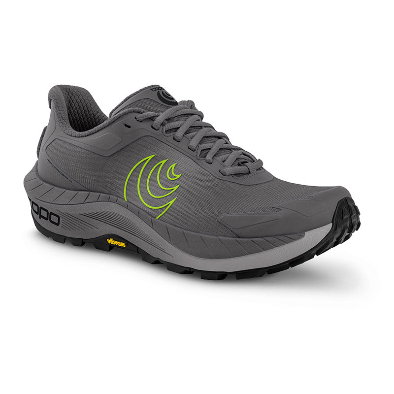 Topo Athletic MTN RACER 4 - Grey/Lime - MENS トポアスレチック エムティーエヌレーサー4 メンズ トレイルシューズ