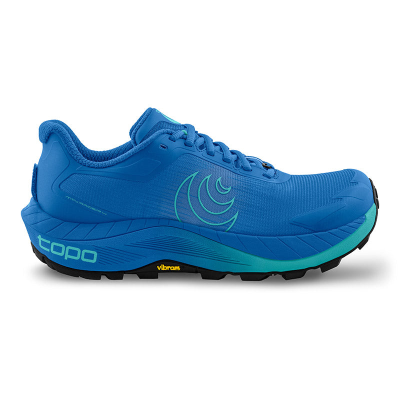 Topo Athletic MTN RACER 4 - Blue/Blue - WOMENS トポアスレチック エムティーエヌレーサー4 ウィメンズ トレイルシューズ