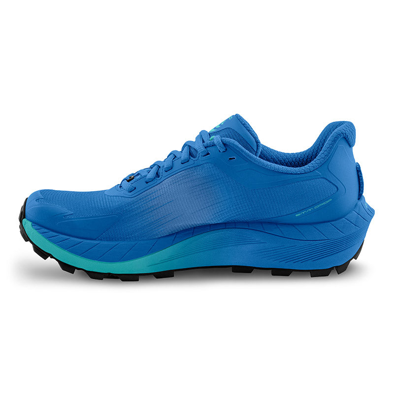 Topo Athletic MTN RACER 4 - Blue/Blue - WOMENS トポアスレチック エムティーエヌレーサー4 ウィメンズ トレイルシューズ
