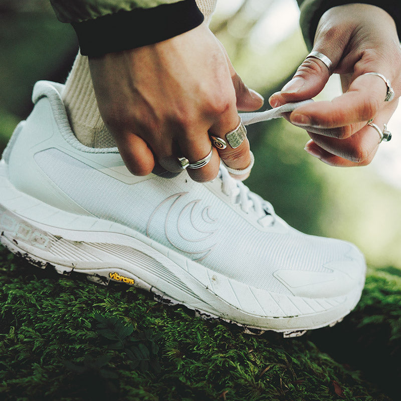 Topo Athletic MTN RACER 4 - Grey/Purple - WOMENS トポアスレチック エムティーエヌレーサー4 ウィメンズ トレイルシューズ