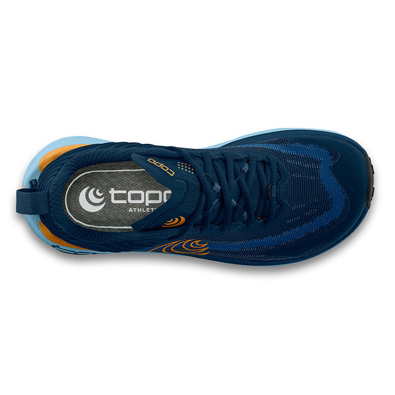 Topo Athletic VISTA - Navy/Orange - MENS トポアスレチック ヴィスタ メンズ トレイルシューズ