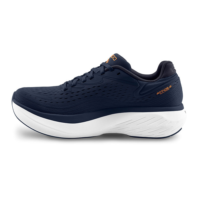 Topo Athletic ATMOS 2 - Navy/Orange - MENS トポアスレチック