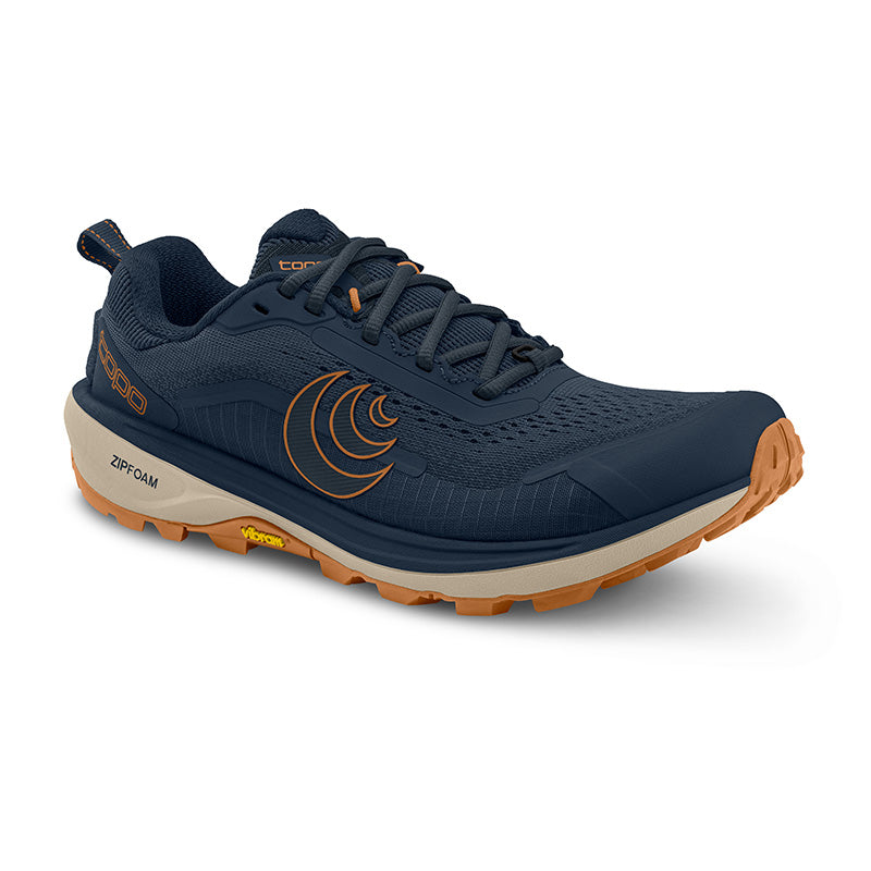 Topo Athletic TERRAVENTURE 5 - Navy/Orange - MENSトポアスレチック