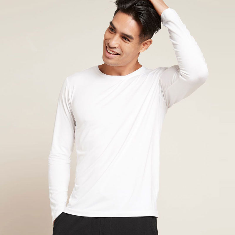 Boody ブーディ メンズ ロングスリーブクルーネックＴ