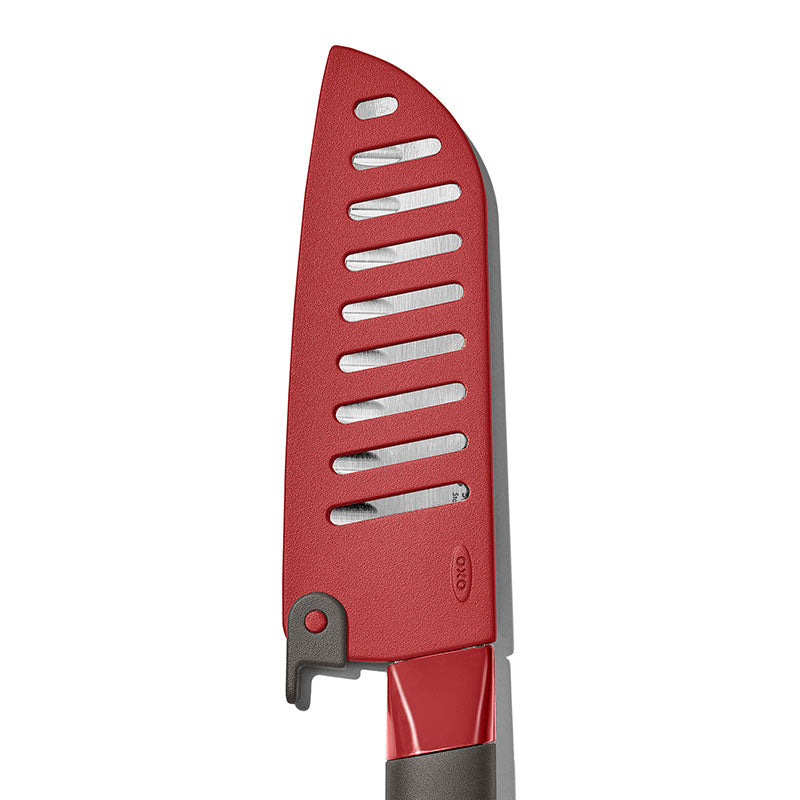 OXO Outdoor オクソーアウトドア サントクナイフ(カバー付) - 14cm