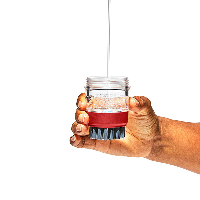 OXO Outdoor オクソーアウトドア ワンプッシュ クリーニングブラシ(ケース付)