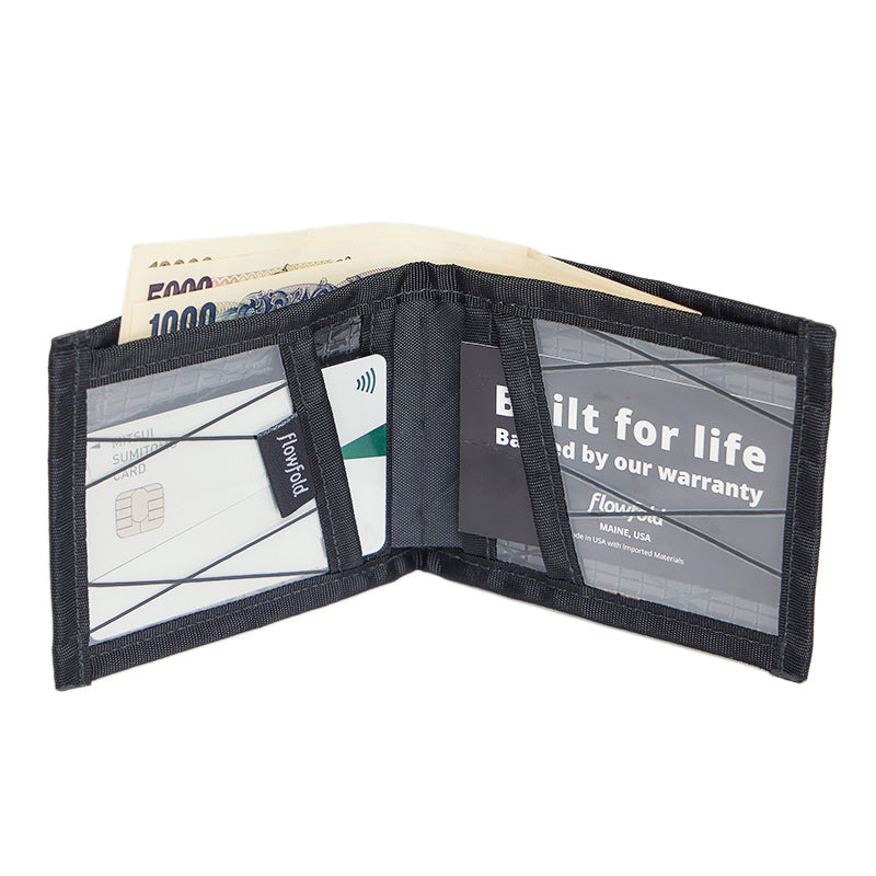 Flowfold Recycled Sailcloth Vanguard - Bifold Wallet フローフォールド リサイクルセイルクロス バンガード バイフォールド ウォレット