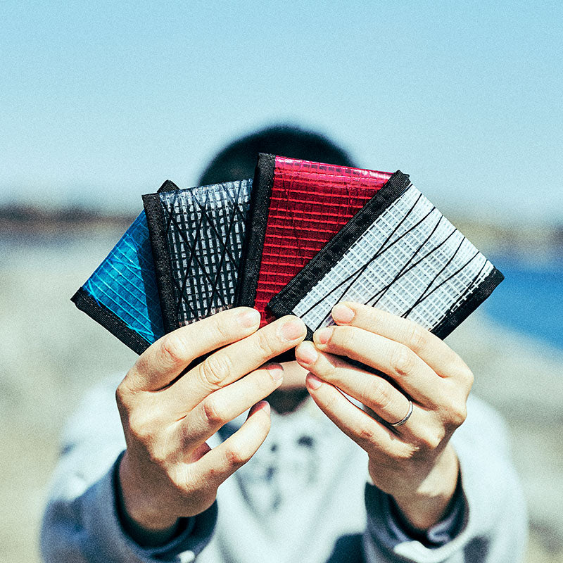 Flowfold Recycled Sailcloth Vanguard - Bifold Wallet フローフォールド リサイクルセイルクロス バンガード バイフォールド ウォレット