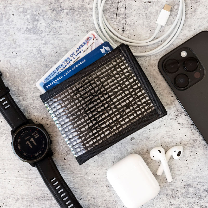 Flowfold Recycled Sailcloth Vanguard - Bifold Wallet フローフォールド リサイクルセイルクロス バンガード バイフォールド ウォレット