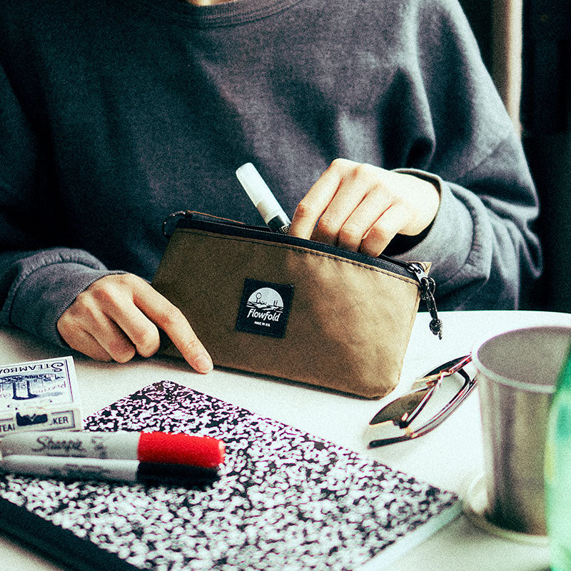 Flowfold Creator - Zipper Pouch Wallet フローフォールド クリエータージッパーポーチ