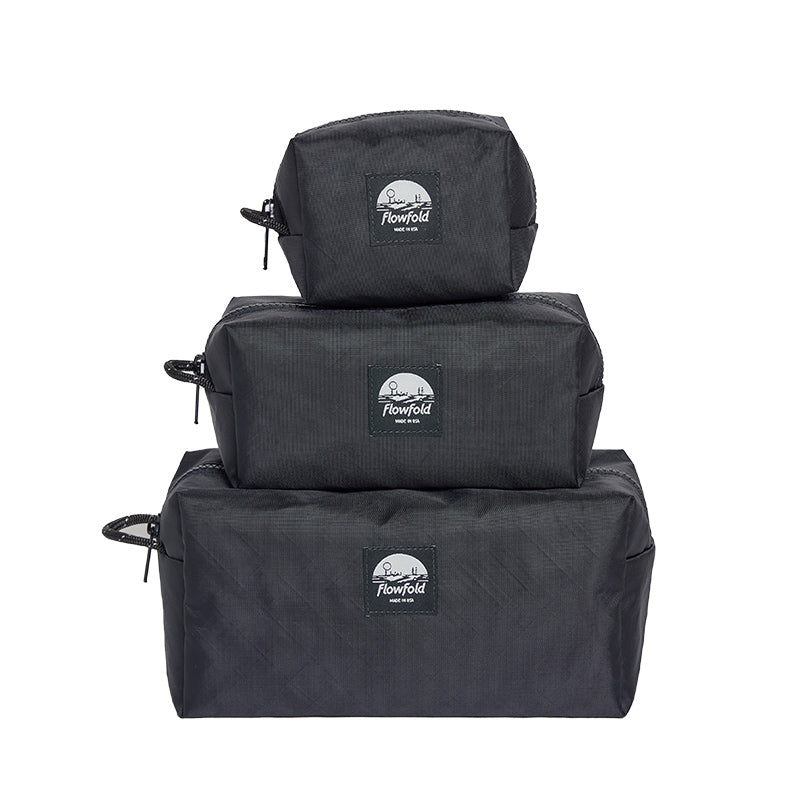 Flowfold Aviator - Travel Kit & Toiletry Bag - Medium フローフォールド アビエータートラベルキット トイレタリーバッグ ミディアム