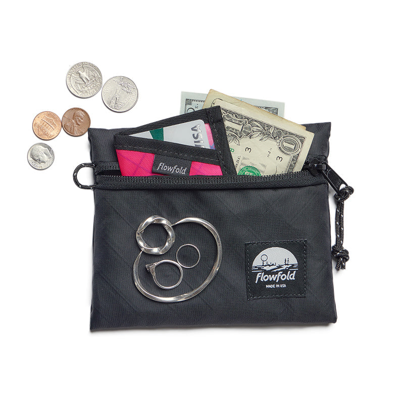 Flowfold Voyager - Zipper Pouch - Small フローフォールド ボイジャー ジッパー ポーチ スモール