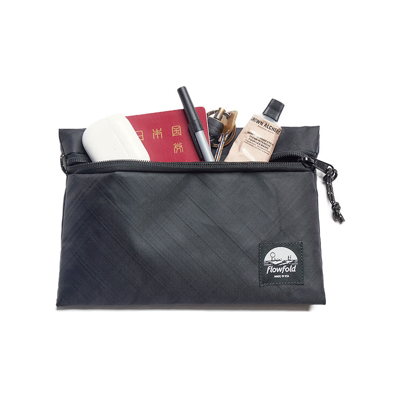 Flowfold Voyager - Zipper Pouch - Medium フローフォールド ボイジャー ジッパー ポーチ ミディアム