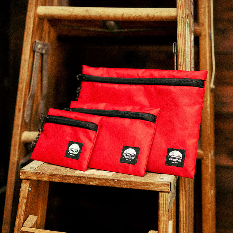 Flowfold Voyager - Zipper Pouch - Large フローフォールド ボイジャー ジッパー ポーチ ラージ