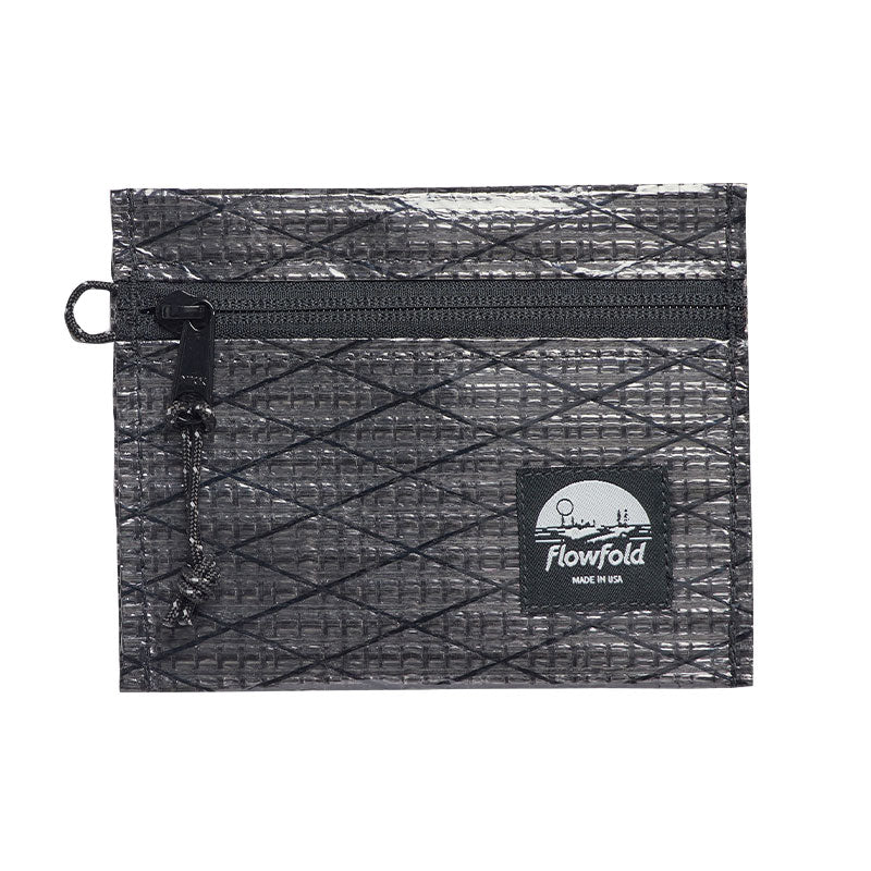 Flowfold Recycled Sailcloth Voyager - Zipper Pouch - Small フローフォールド リサイクルセイルクロス　ボイジャーポーチ スモール