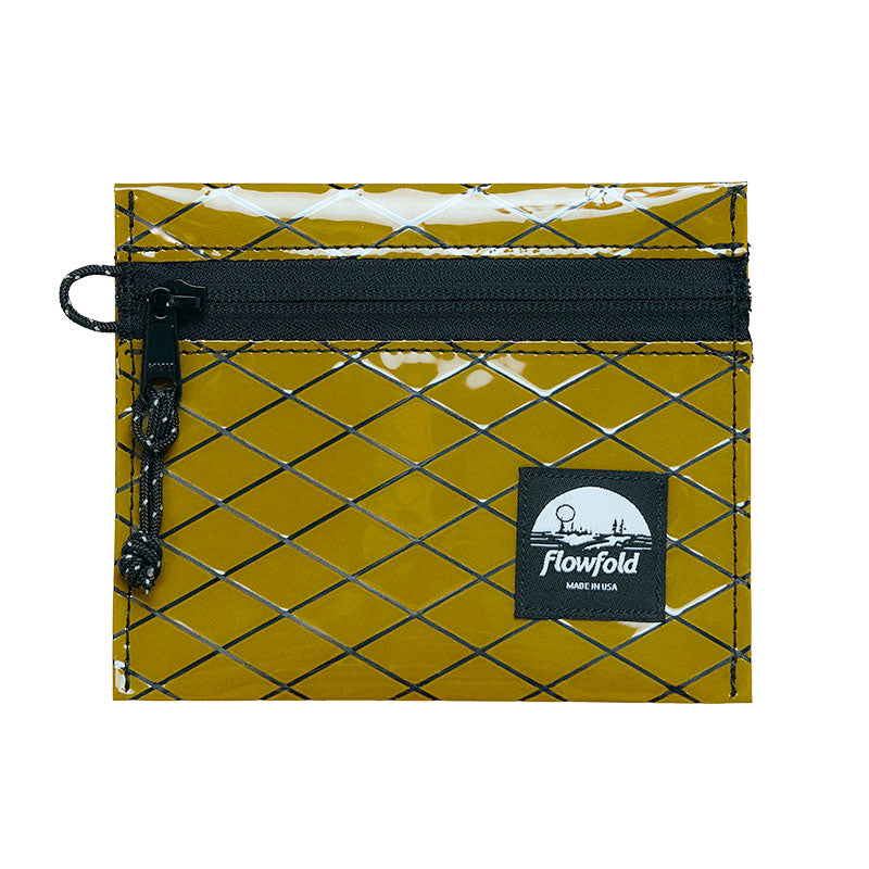 Recycled Sailcloth Voyager - Zipper Pouch - Small