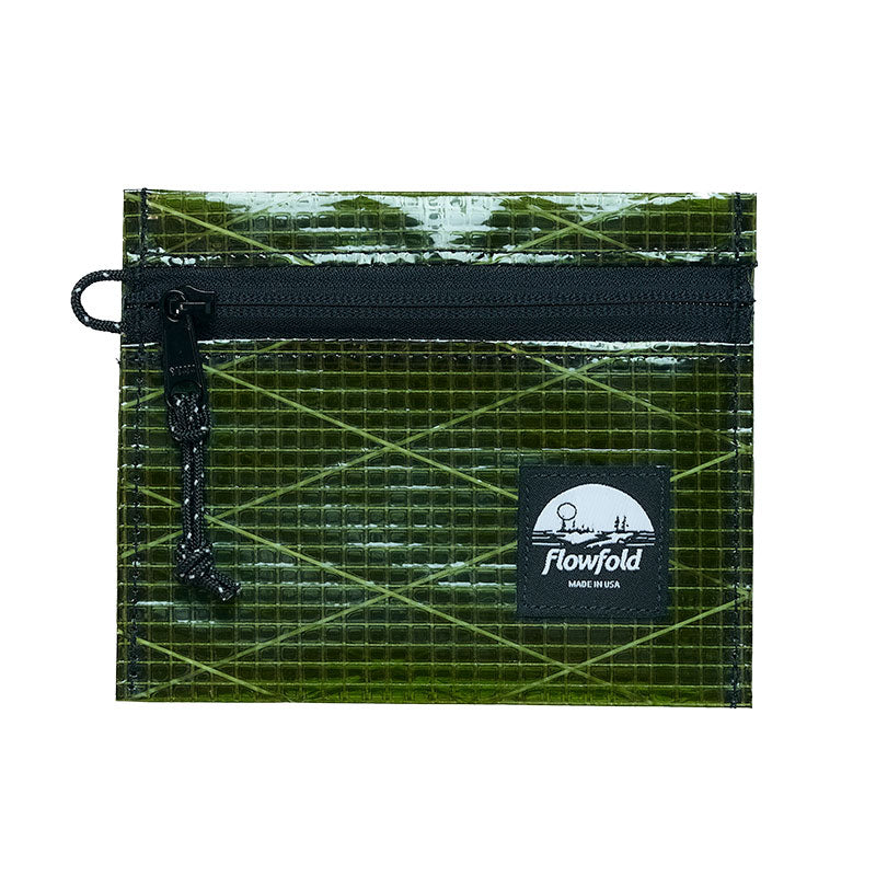 Recycled Sailcloth Voyager - Zipper Pouch - Small