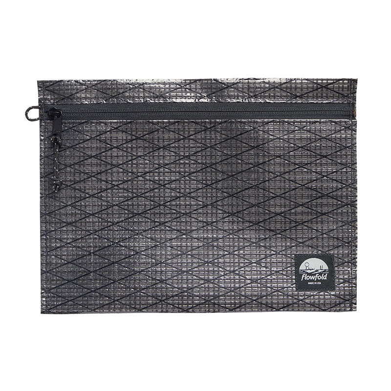 Flowfold Recycled Sailcloth Voyager - Zipper Pouch - Large フローフォールド リサイクルセイルクロス　ボイジャーポーチ ラージ
