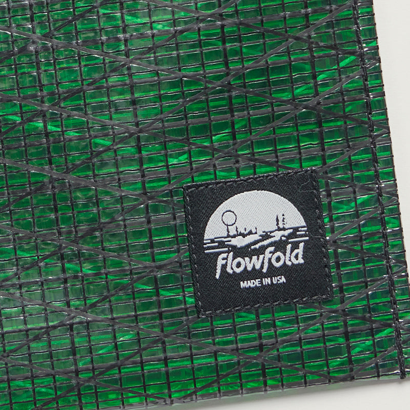 Flowfold Recycled Sailcloth Voyager - Zipper Pouch - Large フローフォールド リサイクルセイルクロス　ボイジャーポーチ ラージ