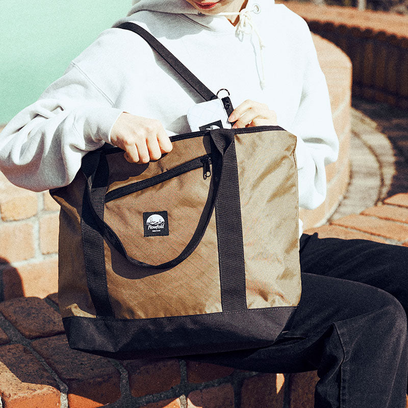Flowfold Mammoth Zipper Tote - 29L Tote Bag フローフォールド マンモスジッパートート 29L