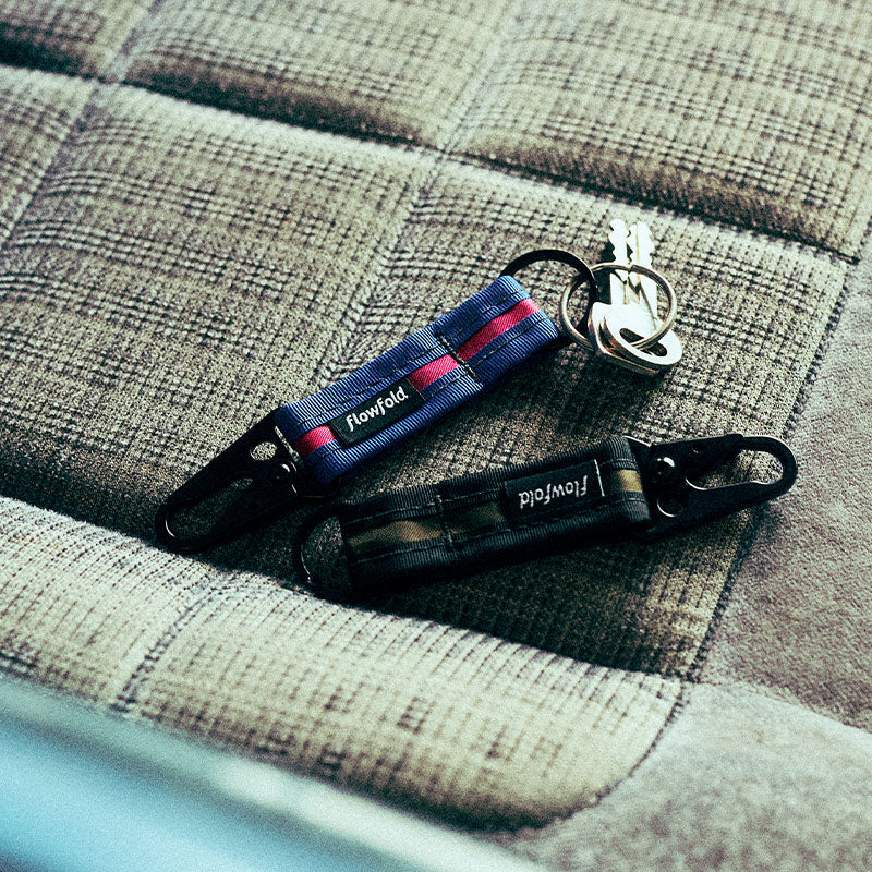 Flowfold Snap Hook Keychain フローフォールド スナップフックキーチェーン