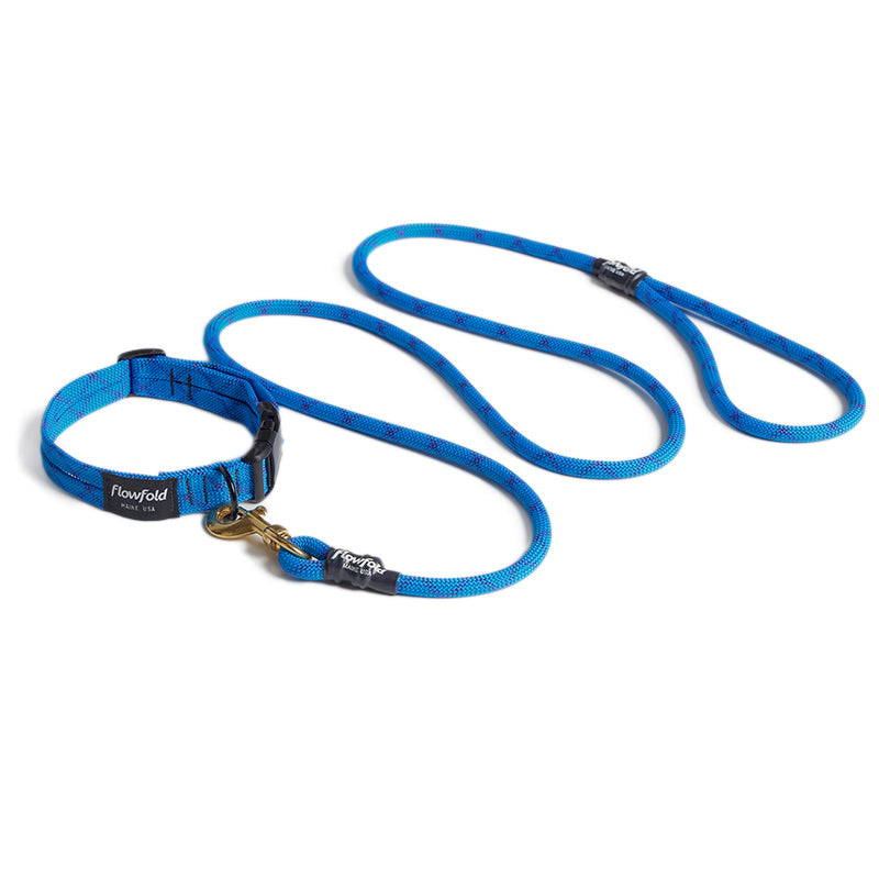 Flowfold Recycled Climbing Rope - 6ft Dog Leash フローフォールド リサイクルクライミングロープ シックスフィート ドッグリーシュ