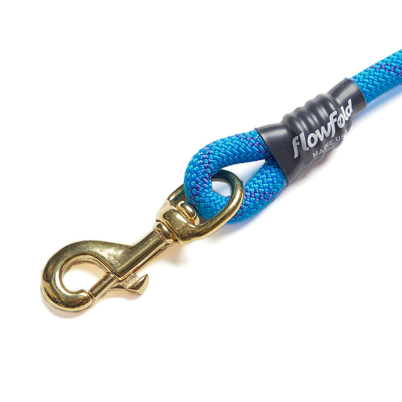 Flowfold Recycled Climbing Rope - 6ft Dog Leash フローフォールド リサイクルクライミングロープ シックスフィート ドッグリーシュ