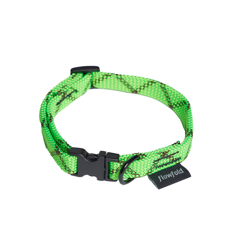 Flowfold Recycled Rope Dog Collar - Small フローフォールド リサイクルロープ ドッグコーラー スモール