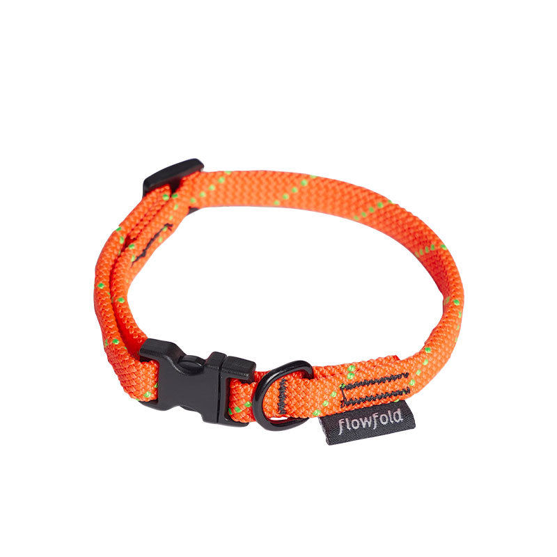 Flowfold Recycled Rope Dog Collar - Small フローフォールド リサイクルロープ ドッグコーラー スモール