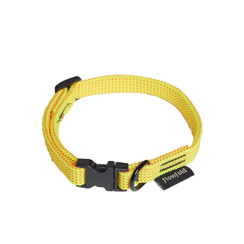 Flowfold Recycled Rope Dog Collar - Small フローフォールド リサイクルロープ ドッグコーラー スモール