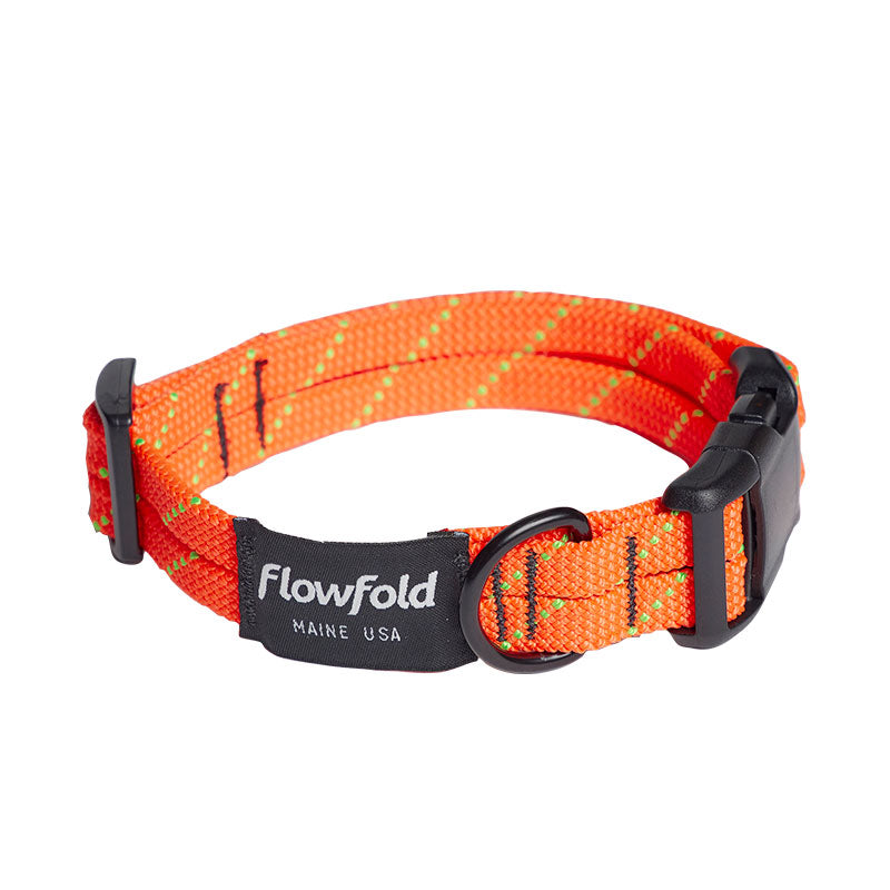 Flowfold Recycled Rope Dog Collar - Medium フローフォールド リサイクルロープ ドッグコーラー ミディアム