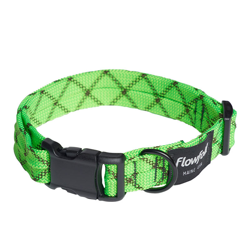 Flowfold Recycled Rope Dog Collar - Large フローフォールド リサイクルロープ ドッグコーラー ラージ