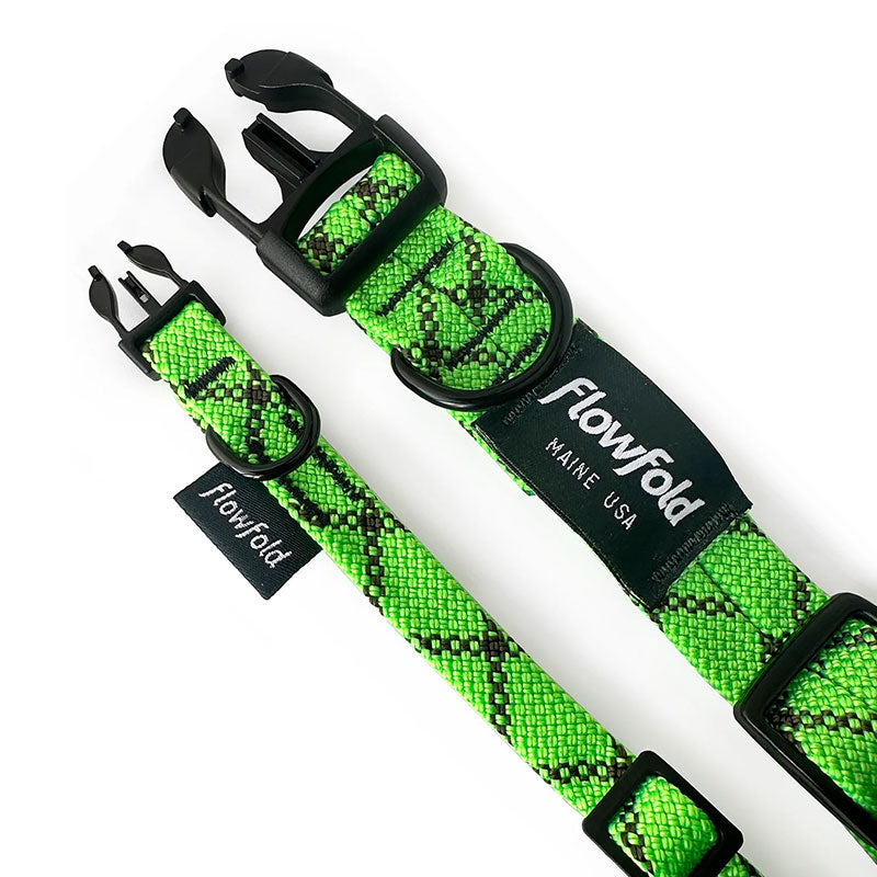 Flowfold Recycled Rope Dog Collar - Large フローフォールド リサイクルロープ ドッグコーラー ラージ