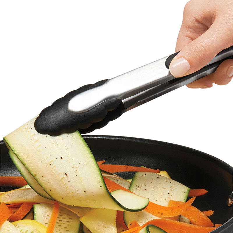 OXO Good Grips オクソーグッドグリップス ナイロンヘッドロックトング（小）