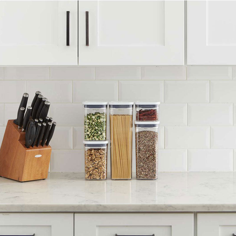 OXO Good Grips オクソーグッドグリップス ポップコンテナ スモールスクエア（トール）