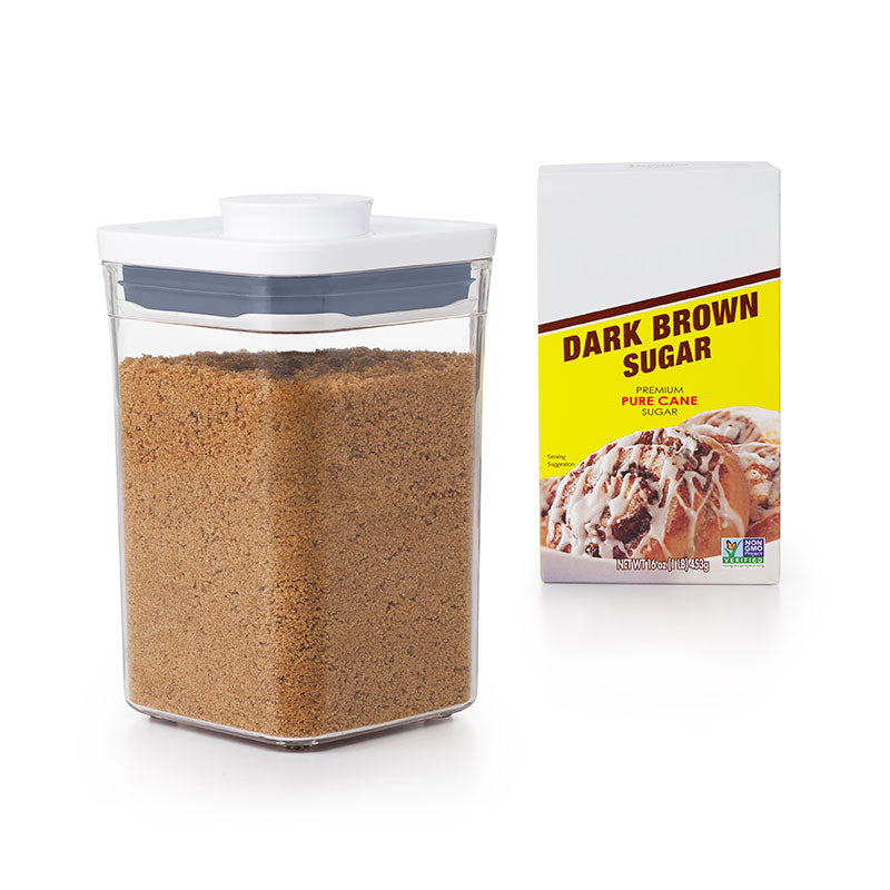 OXO Good Grips オクソーグッドグリップス ポップコンテナ スモールスクエア（ショート）