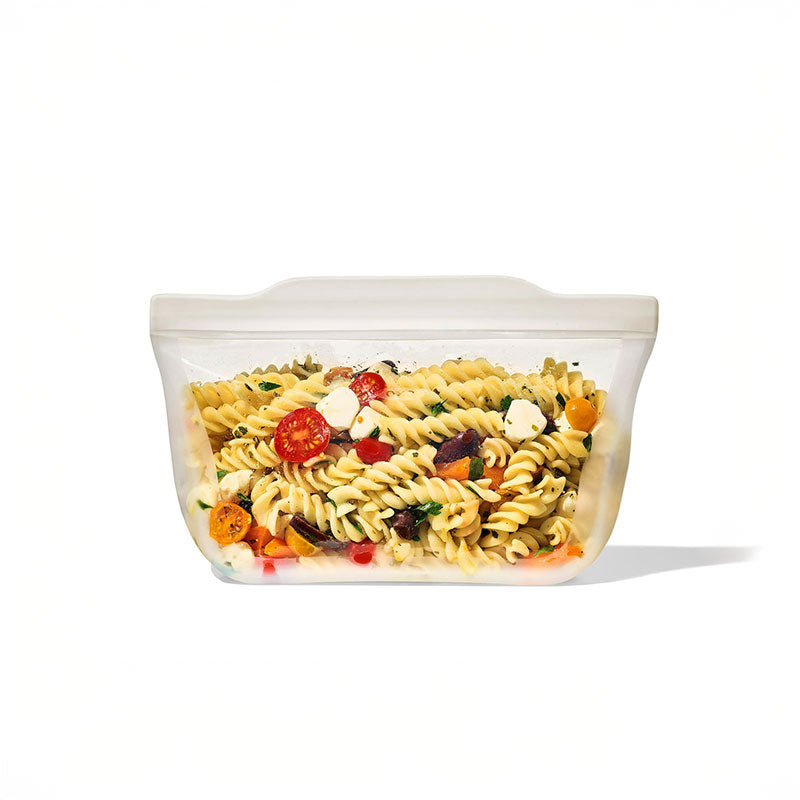 OXO Good Grips オクソーグッドグリップス シリコンスタンドバッグM - オートミール