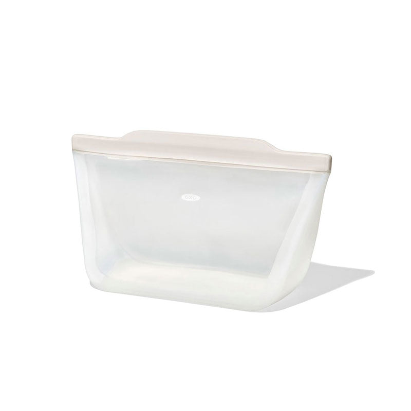 OXO Good Grips オクソーグッドグリップス シリコンスタンドバッグL - オートミール