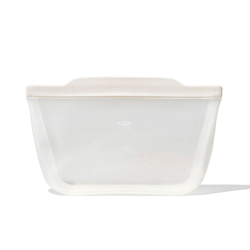 OXO Good Grips オクソーグッドグリップス シリコンスタンドバッグL - オートミール