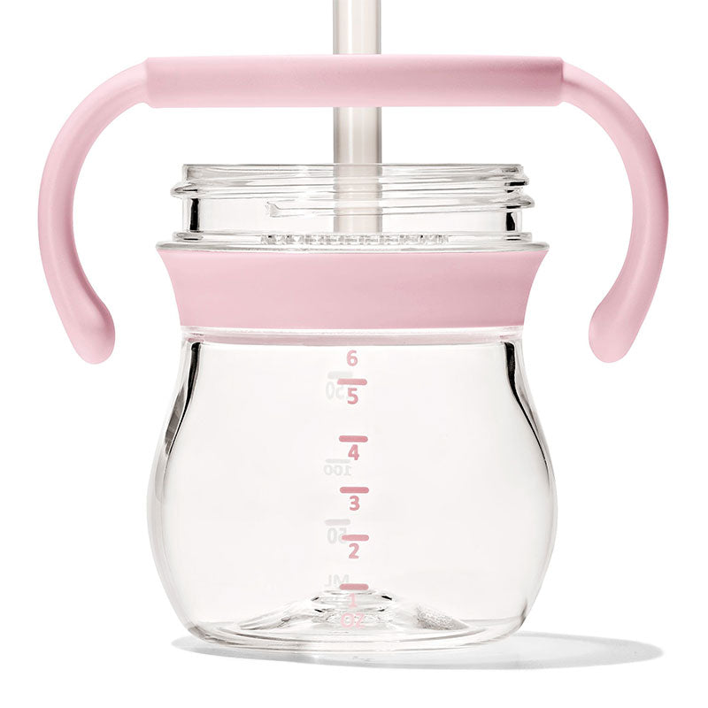 OXO Tot オクソートット ハンドル付ストローカップ - ブロッサム