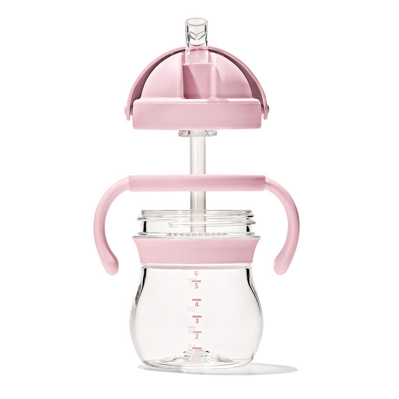 OXO Tot オクソートット ハンドル付ストローカップ - ブロッサム