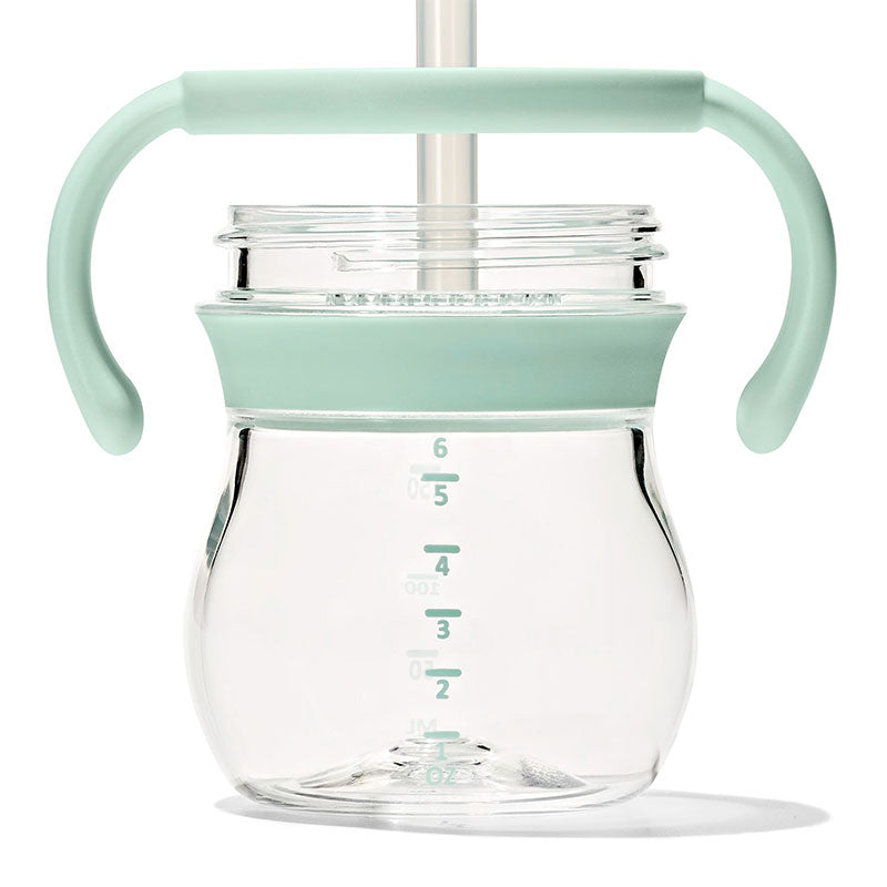 OXO Tot オクソートット ハンドル付ストローカップ - オパール