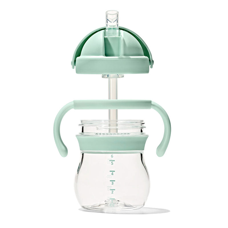 OXO Tot オクソートット ハンドル付ストローカップ - オパール