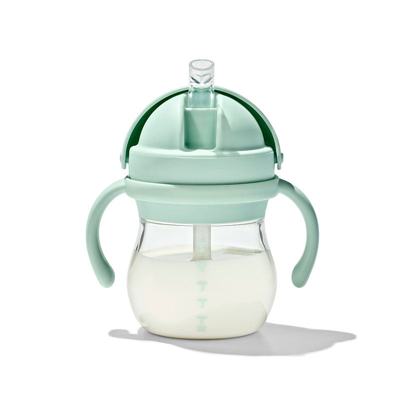 OXO Tot オクソートット ハンドル付ストローカップ - オパール